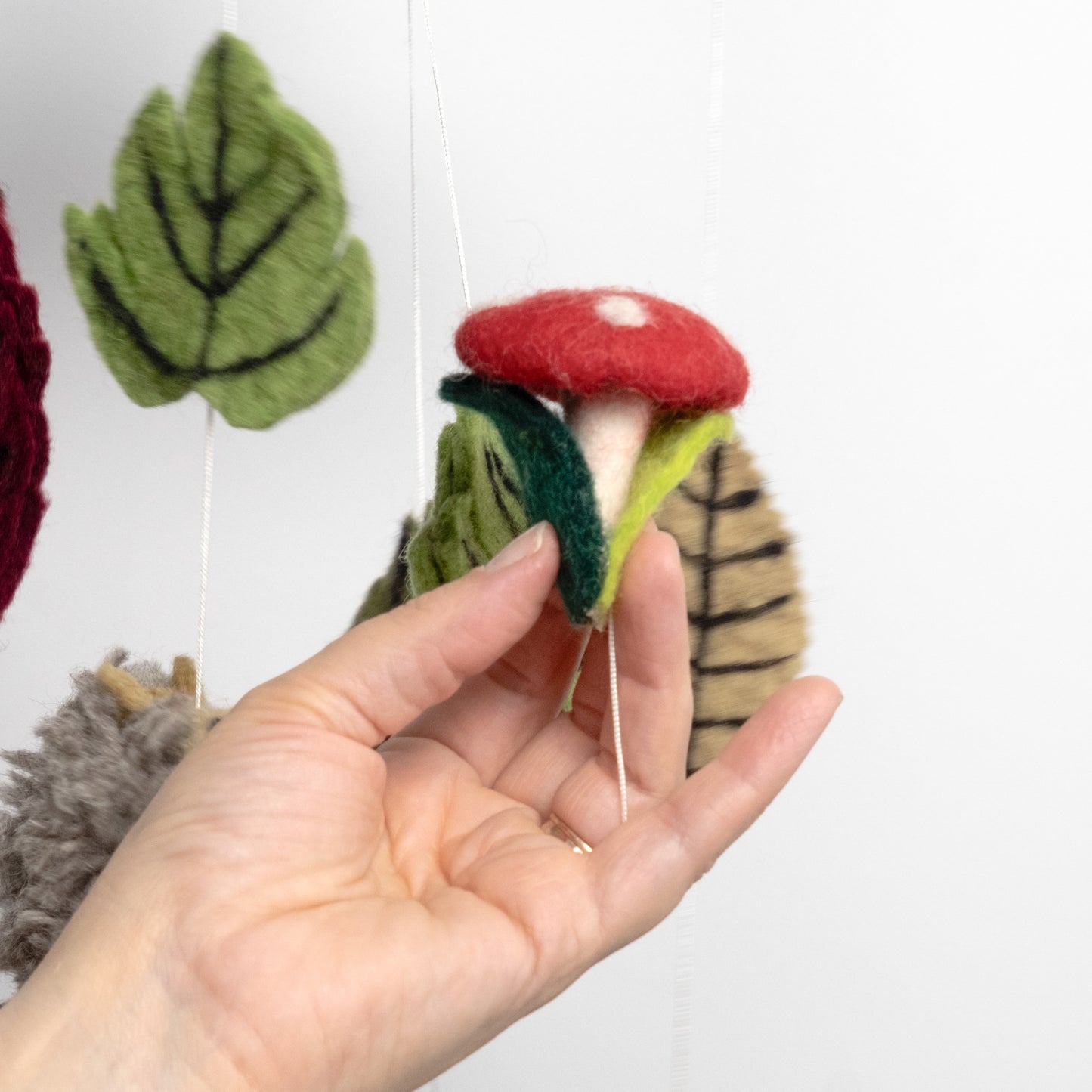 Baby Mobile - Nursery Décor - Hedgehog