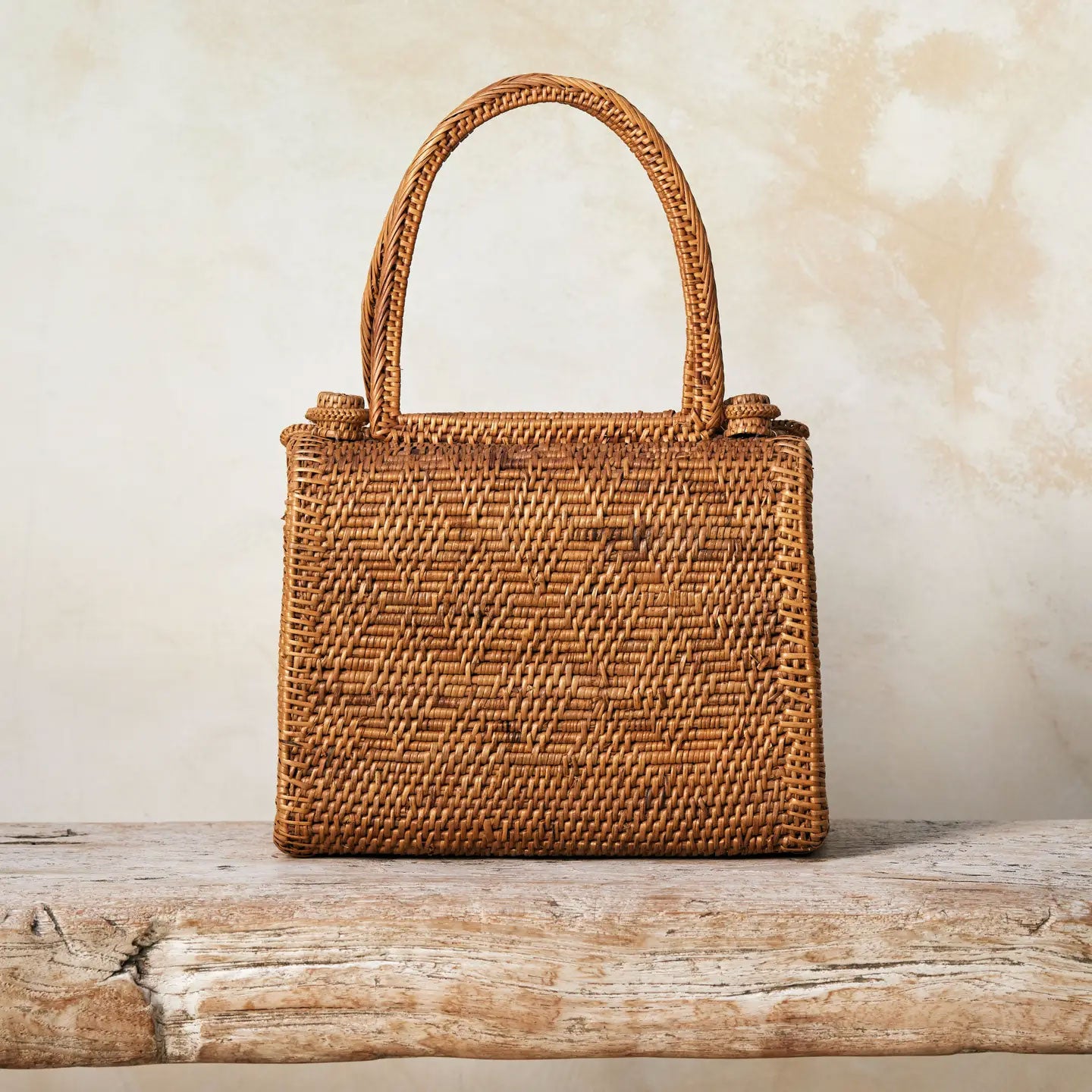 Ata Vine Handbag - Summer Resort Natural