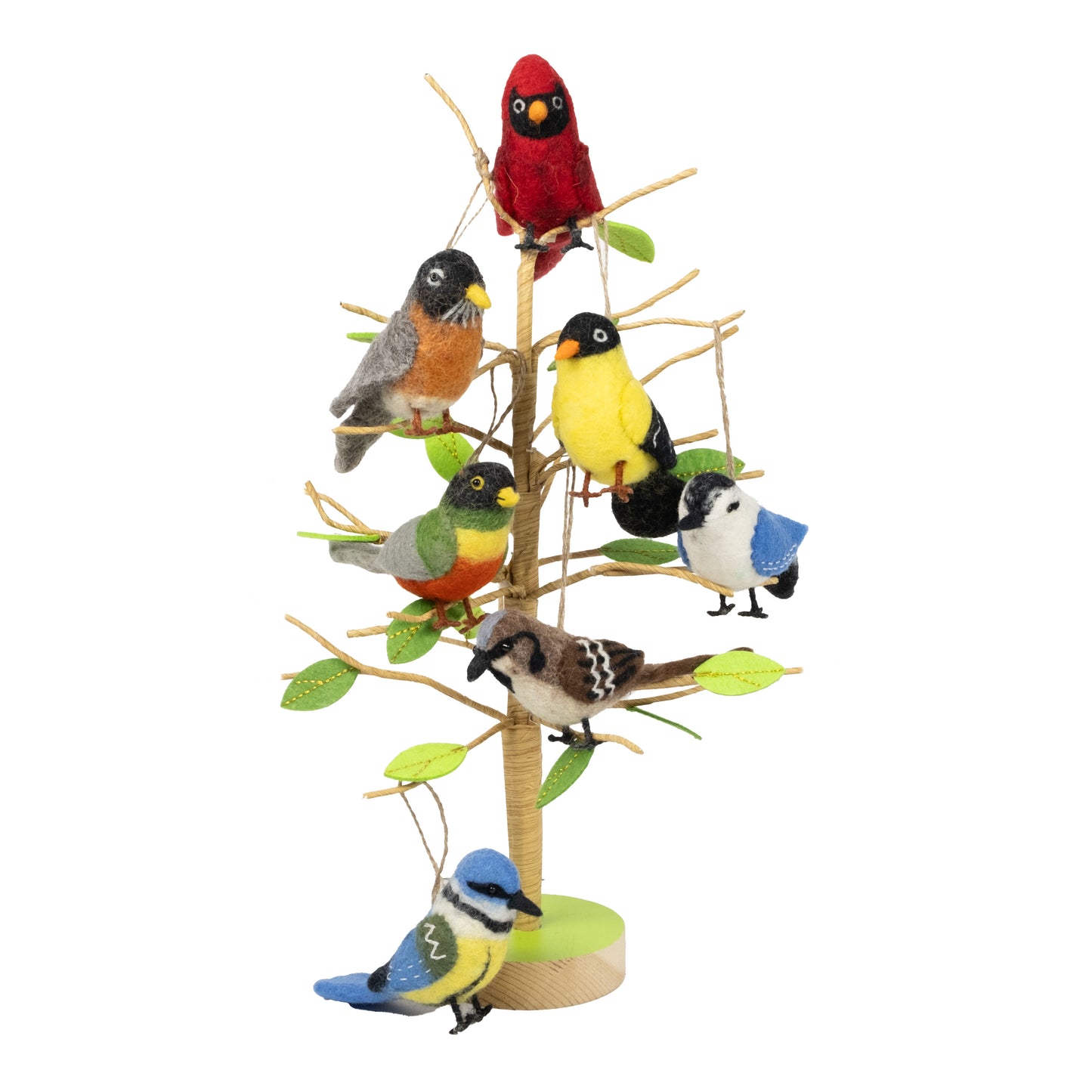 Ornament - Birds - Set of 5