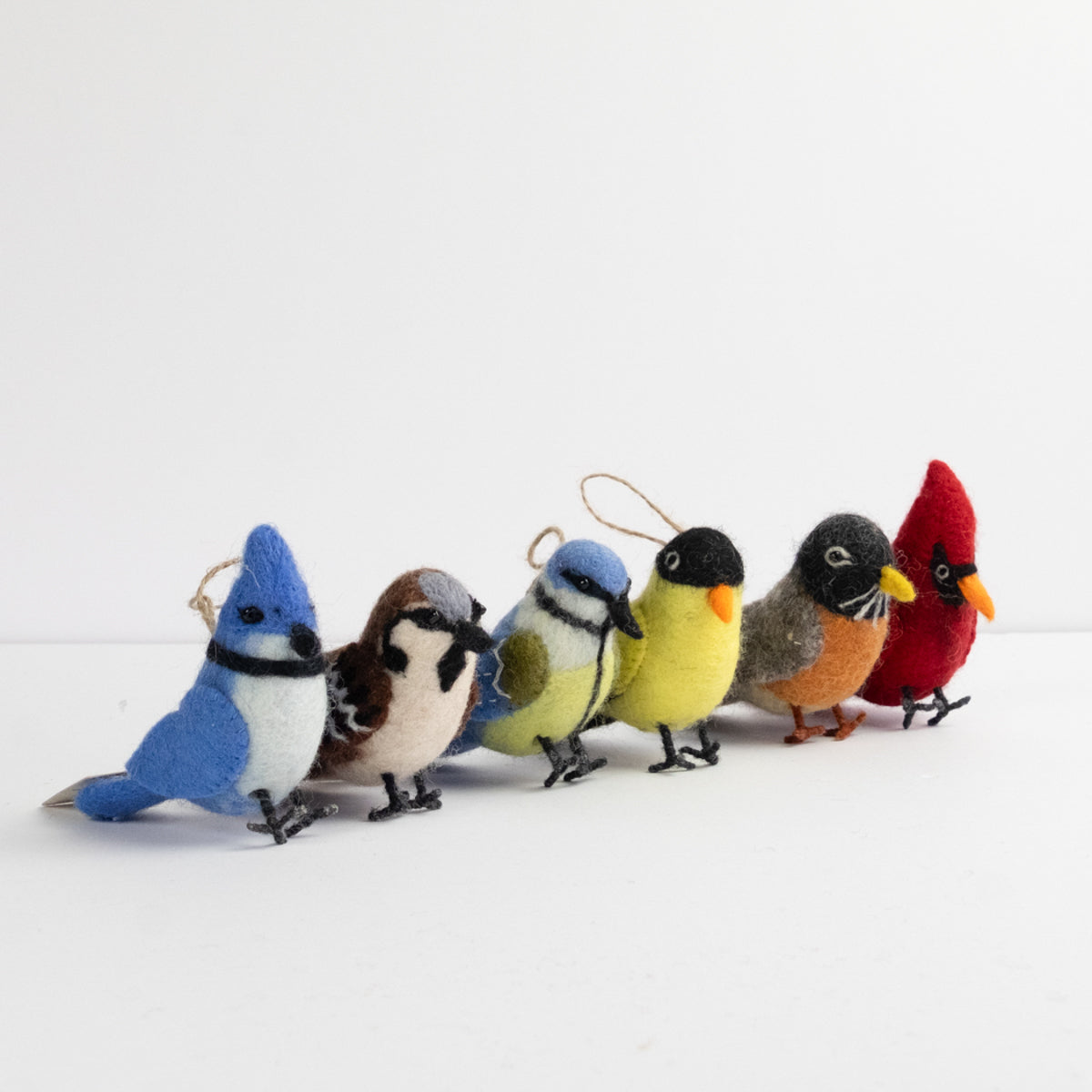 Ornament - Birds - Set of 5