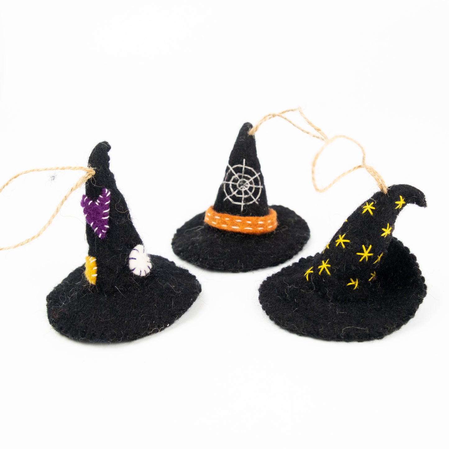 Ornament - Halloween Decor - Witch Hats