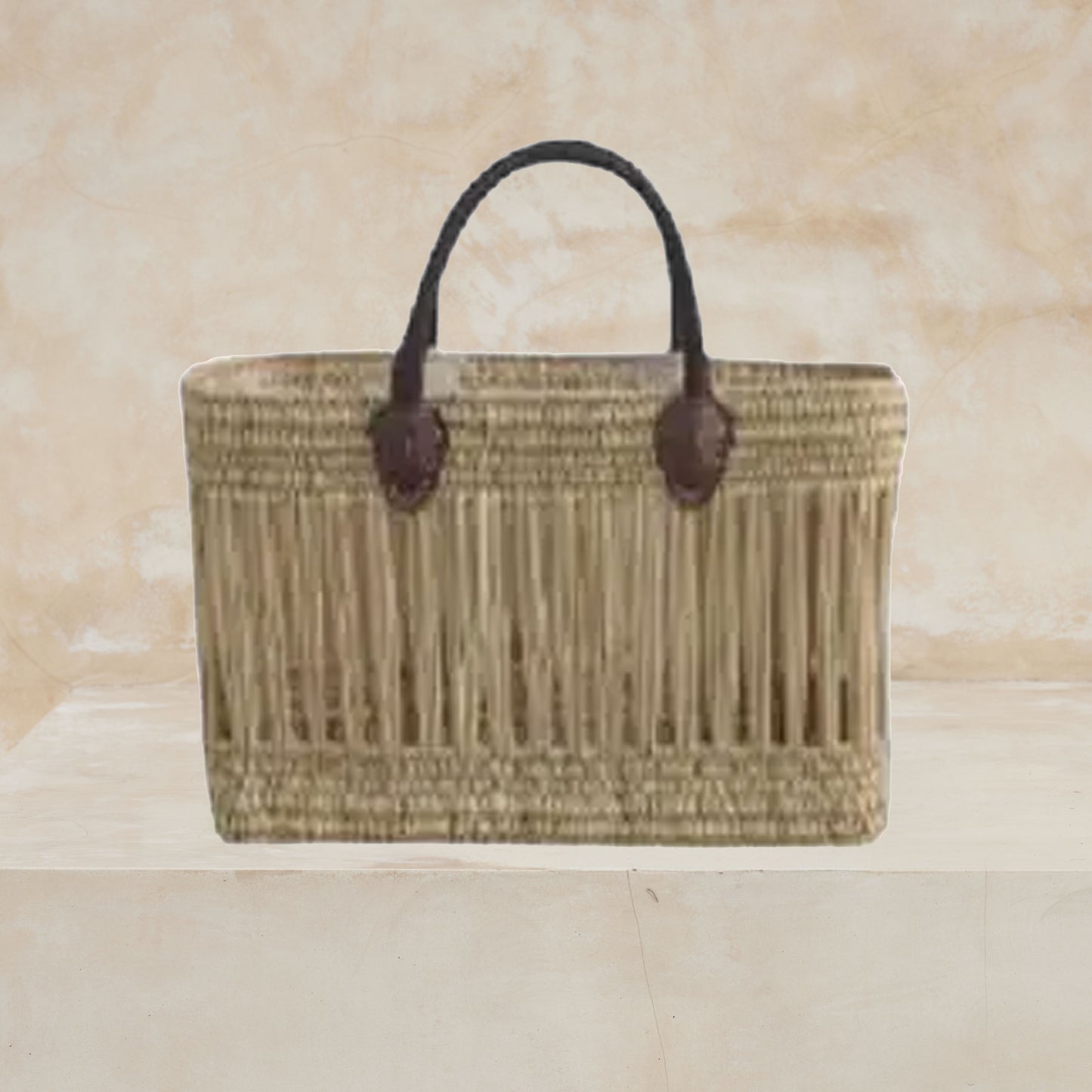 Pre-Order (Ships Aug 10) Moroccan Basket - Set of 3 - Open Weave Natural