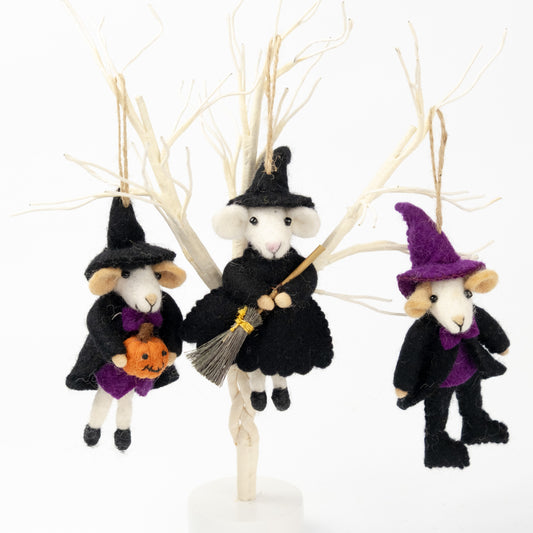 Ornament - Halloween Decor - Halloween Mice