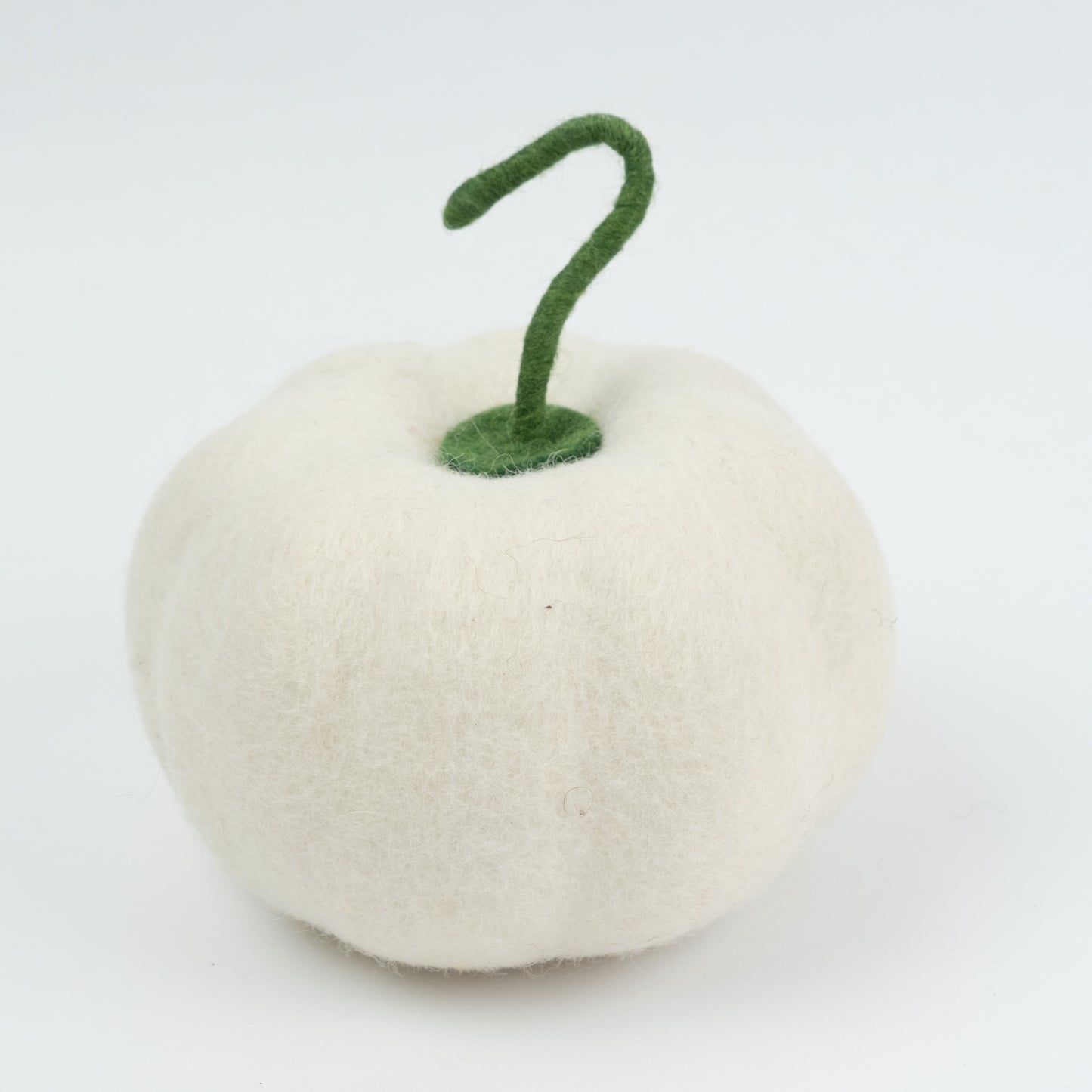 Halloween Decor - Pumpkin - White - 2 sizes