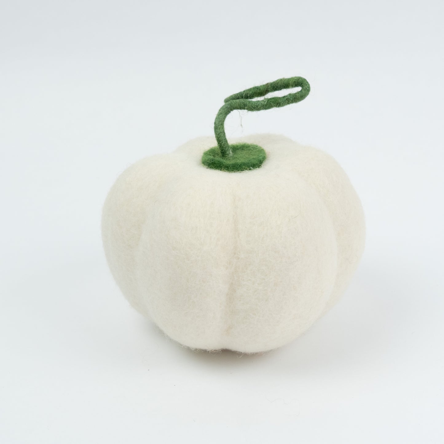 Halloween Decor - Pumpkin - White - 2 sizes