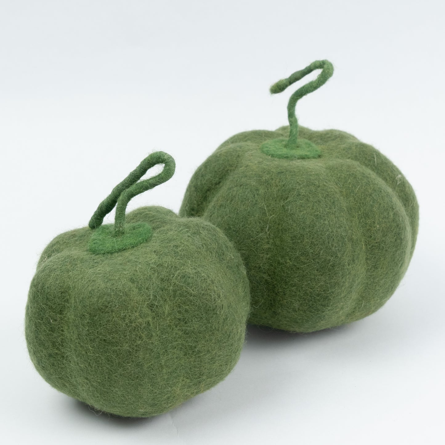 Halloween Decor - Pumpkin - Green - 2 sizes