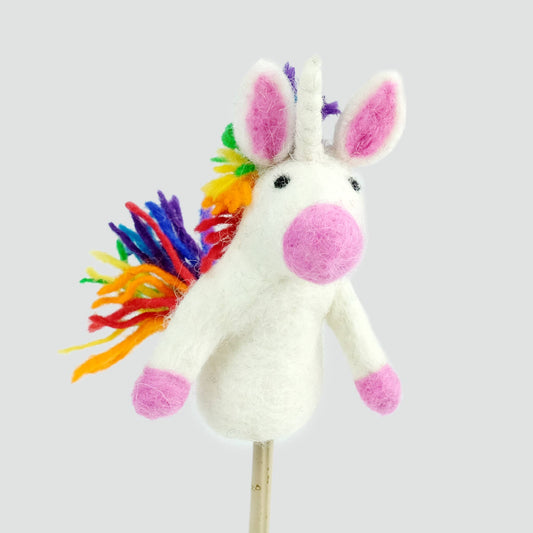 Finger Puppets - Sensory Play - Rainbow Unicorn