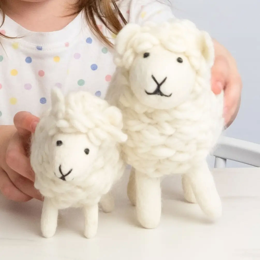 Toys - Sheep - Wooly White - Small or Large